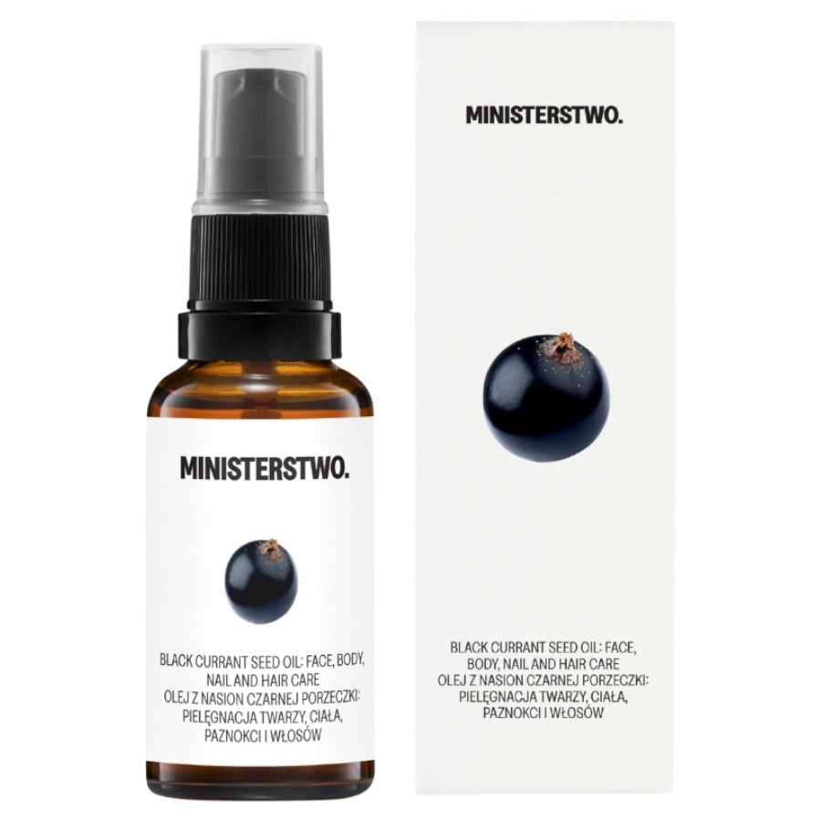 Olej z nasion czarnej porzeczki – lekki do cery wrażliwej | Ministerstwo Dobrego Mydła