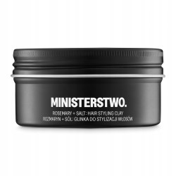 Glinka do stylizacji włosów Rozmaryn + Sól – mat i objętość bez efektu kasku | Ministerstwo.