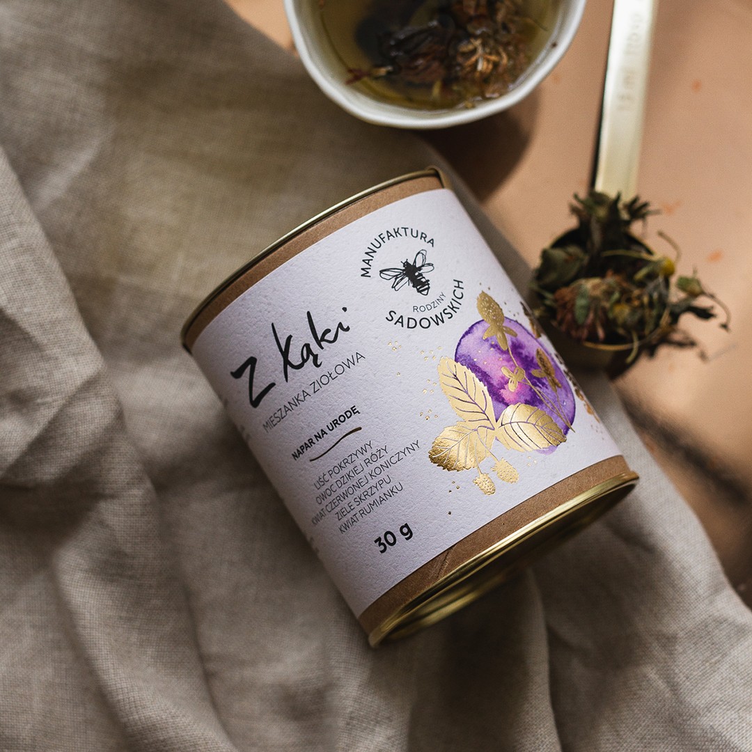 Herbata ziołowa Z łąki – kwiatowo-ziołowa mieszanka | Pasieki Sadowskich