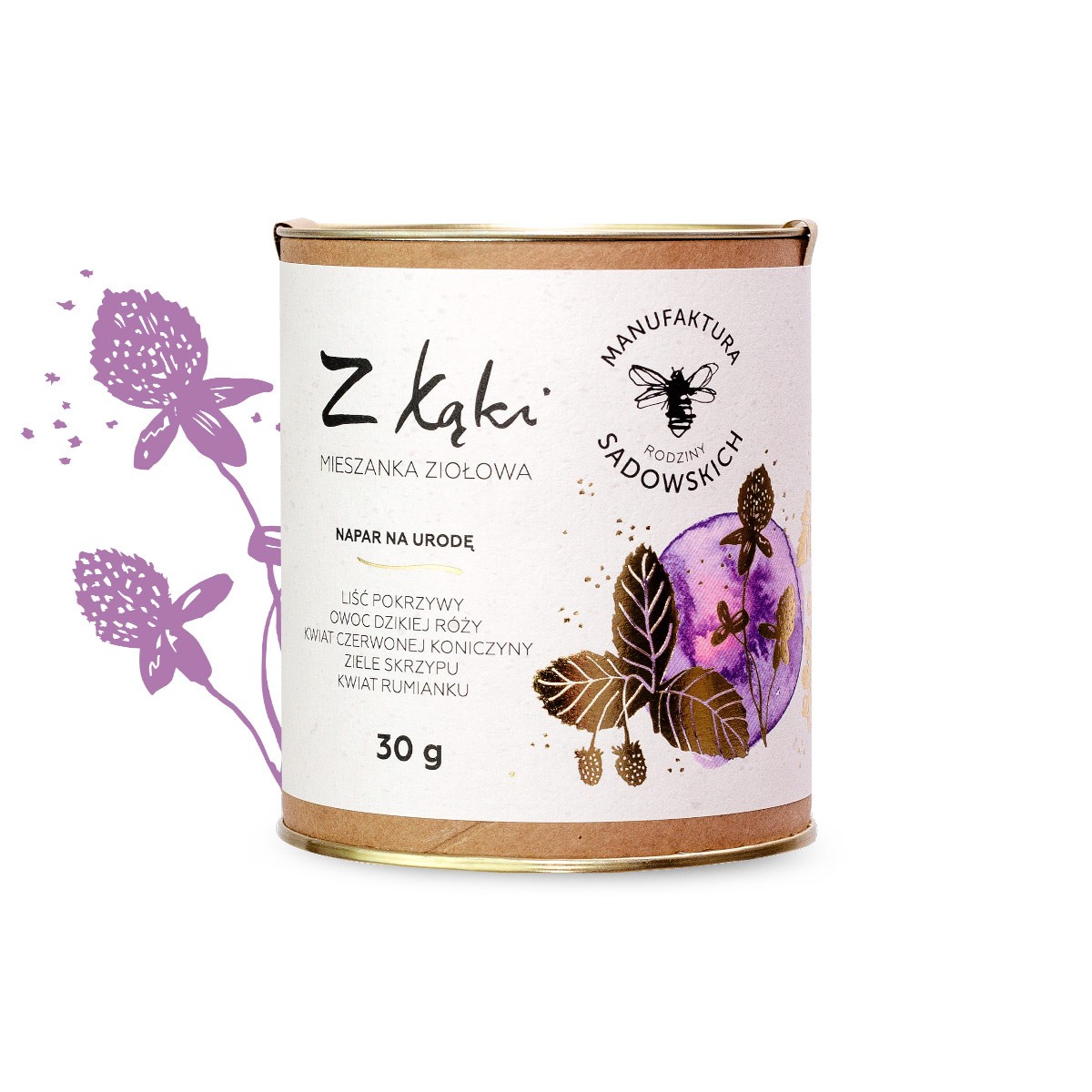 Herbata ziołowa Z łąki – kwiatowo-ziołowa mieszanka | Pasieki Sadowskich