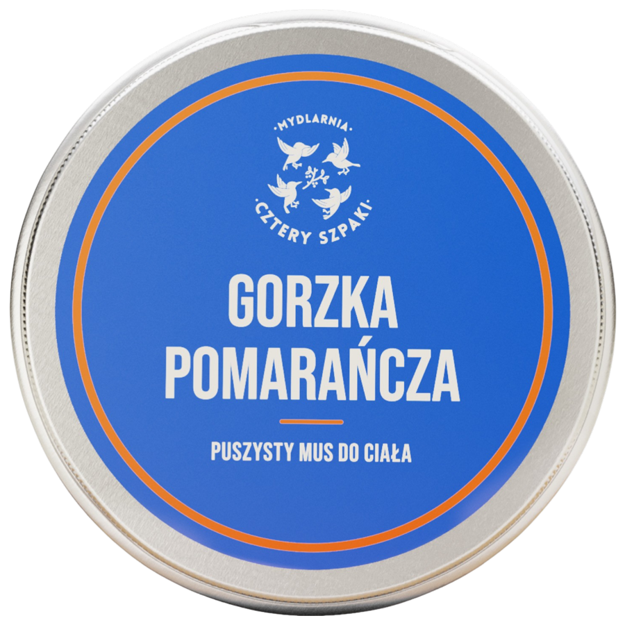 Gorzka Pomarańcza – puszysty mus do ciała 4 Szpaki | Naturalna pielęgnacja i aromaterapia