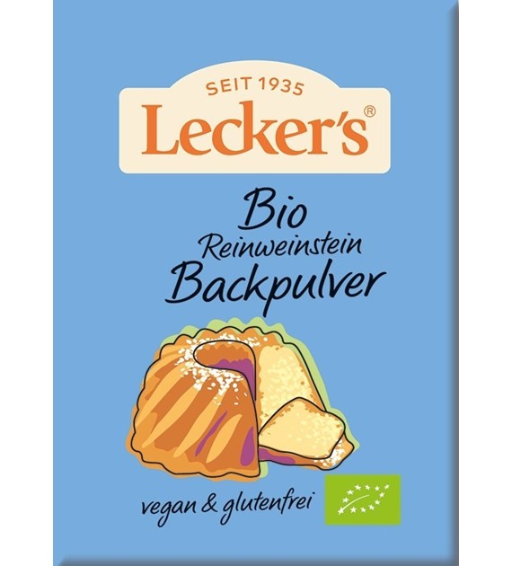 Proszek do pieczenia BIO 21 g Lecker’s