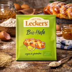 Drożdże suche BIO 9 g Lecker’s