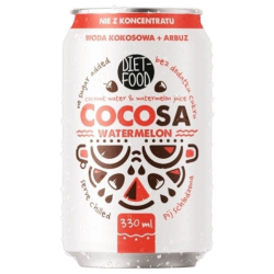 Woda kokosowa z sokiem z arbuza NFC 330 ml | Cocosa