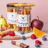 Miodogryzki owocowa przekąska z miodem 100 g | Pasieki Sadowskich