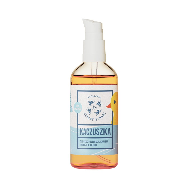 Kaczuszka – olejek do pielęgnacji dzieci i dorosłych | 100 ml | 4 Szpaki
