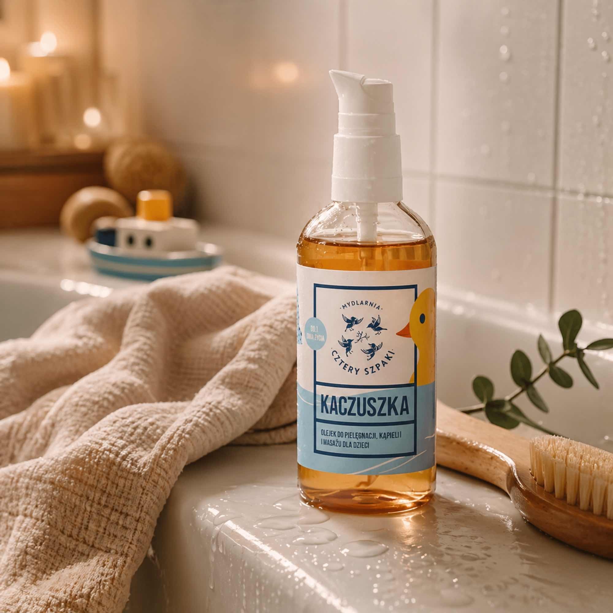 Kaczuszka – olejek do pielęgnacji dzieci i dorosłych | 100 ml | 4 Szpaki