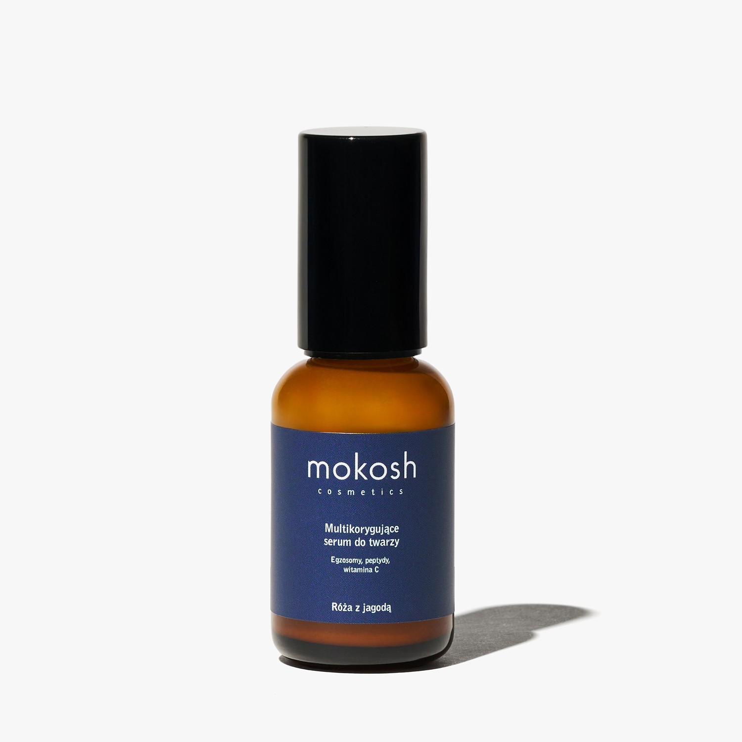 Multikorygujące serum do twarzy Egzosomy, peptydy, witamina C | 30 ml | Mokosh