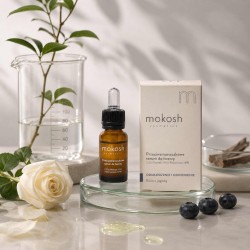 Przeciwzmarszczkowe serum do twarzy 2,5% Retinolu H10 i Retinoinianu HPR Róża z jagodą | 10 ml | Mokosh