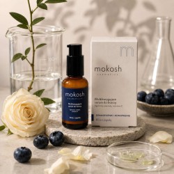Multikorygujące serum do twarzy Egzosomy, peptydy, witamina C | 30 ml | Mokosh