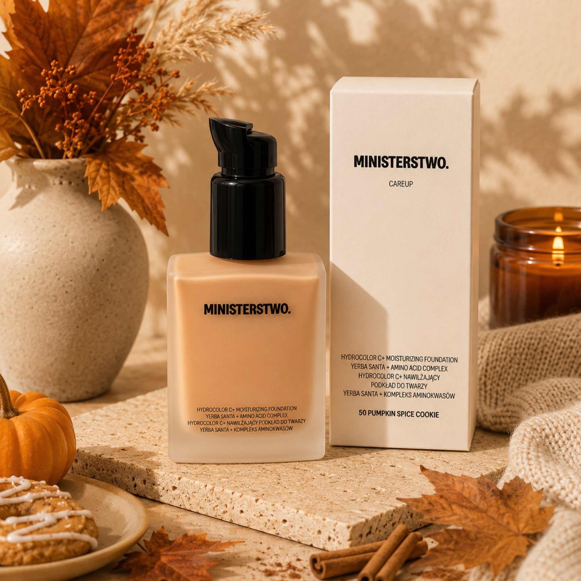 Podkład 50 Pumpkin Spice Cookie | 30 ml | Ministerstwo Dobrego Mydła