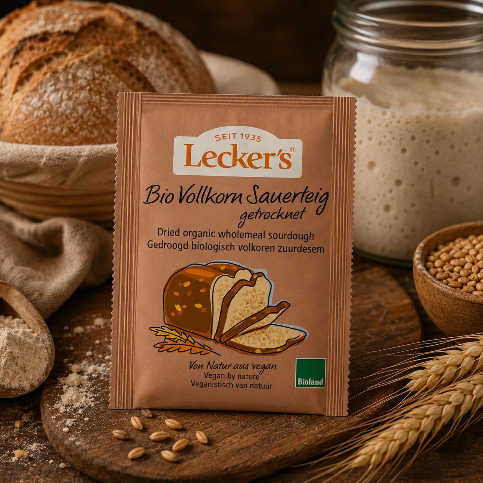 Zakwas żytni do chleba BIO 30 g Lecker’s