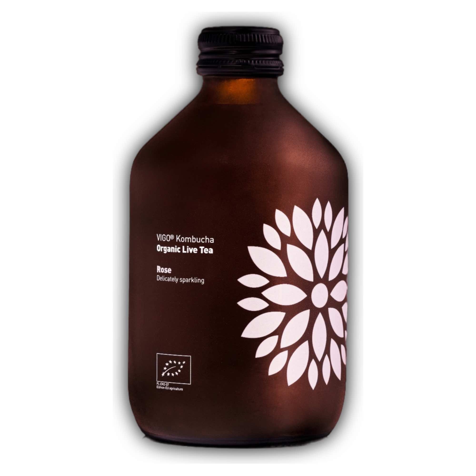 BIO VIGO Kombucha Róża | 330 ml | Vigo