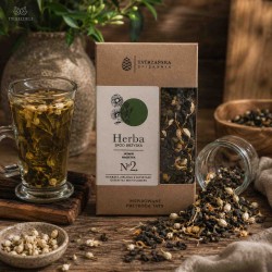 Zielona herbata z jaśminem i rumiankiem | 100 g | Tatrzańska Spiżarnia