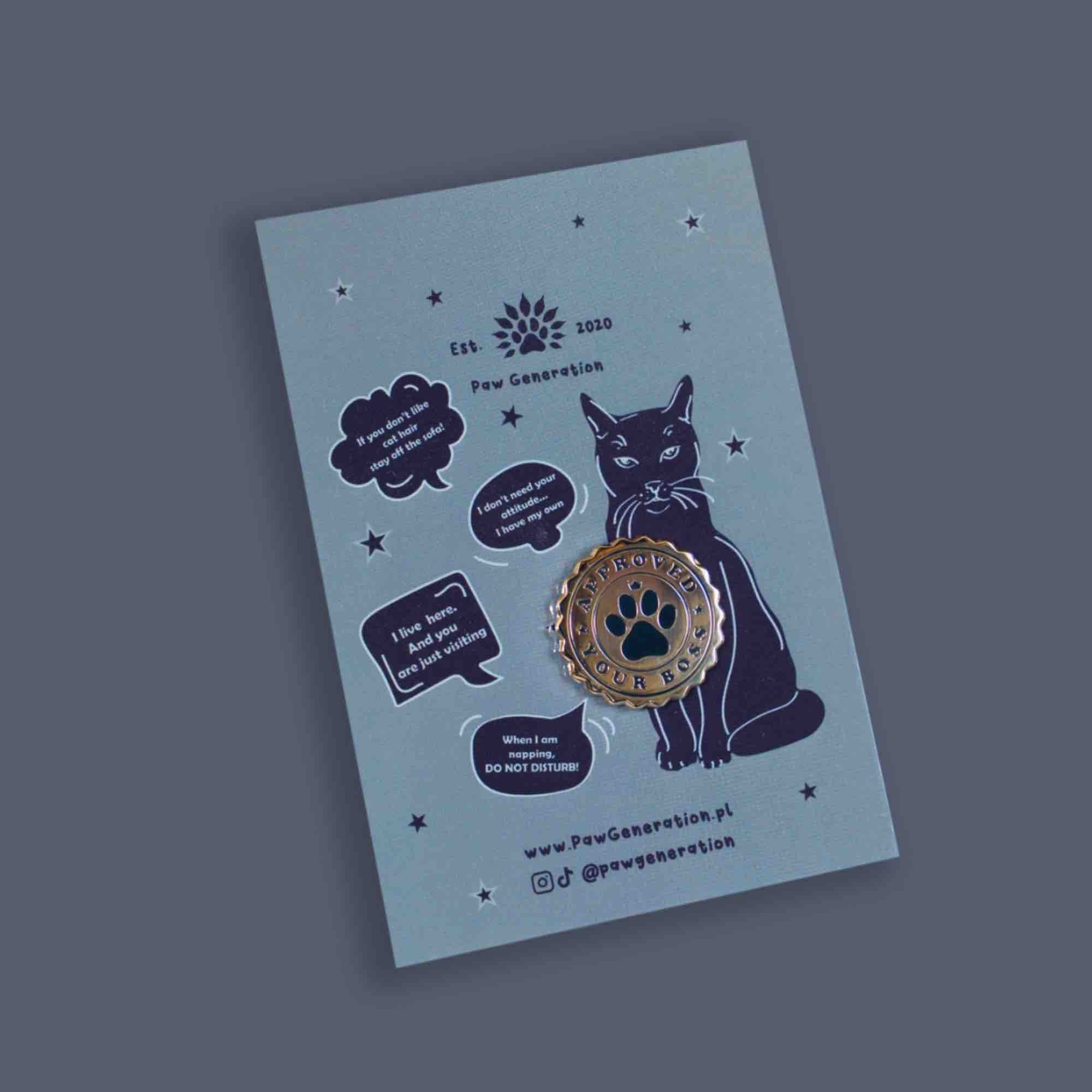 Pin „Approved by Your Boss” | Paw Generation