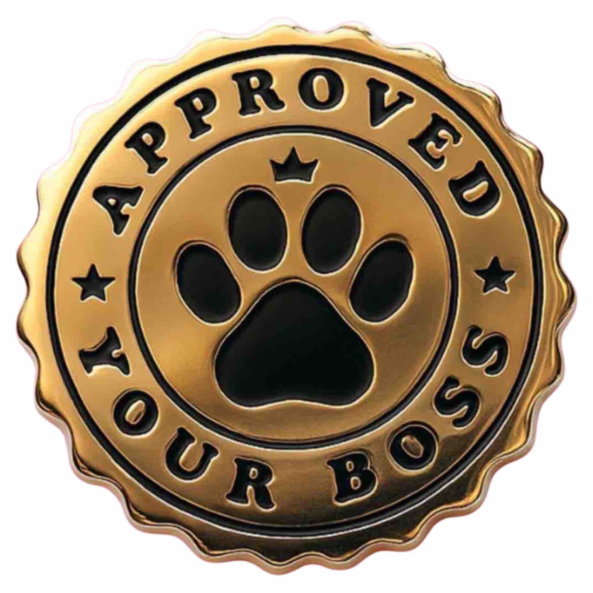 Pin „Approved by Your Boss” | Paw Generation