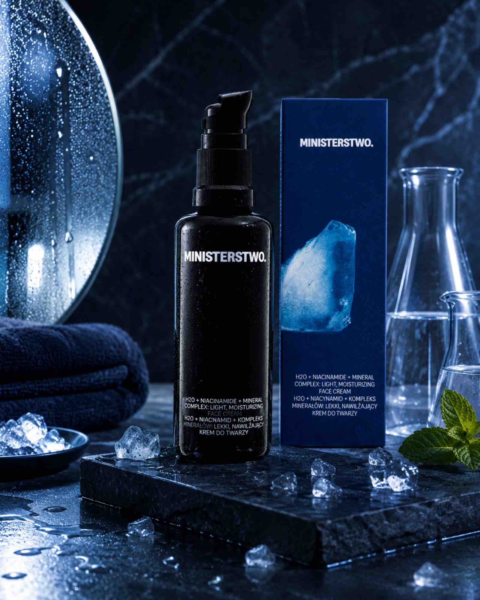 Hydromineralny H2O – krem do twarzy 50 ml | Ministerstwo Dobrego Mydła