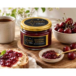 Konfitura wiśniowa bez cukru | 235 g | Cherry Gifts