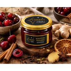 Konfitura wiśniowa korzenna | 235 g | Cherry Gifts