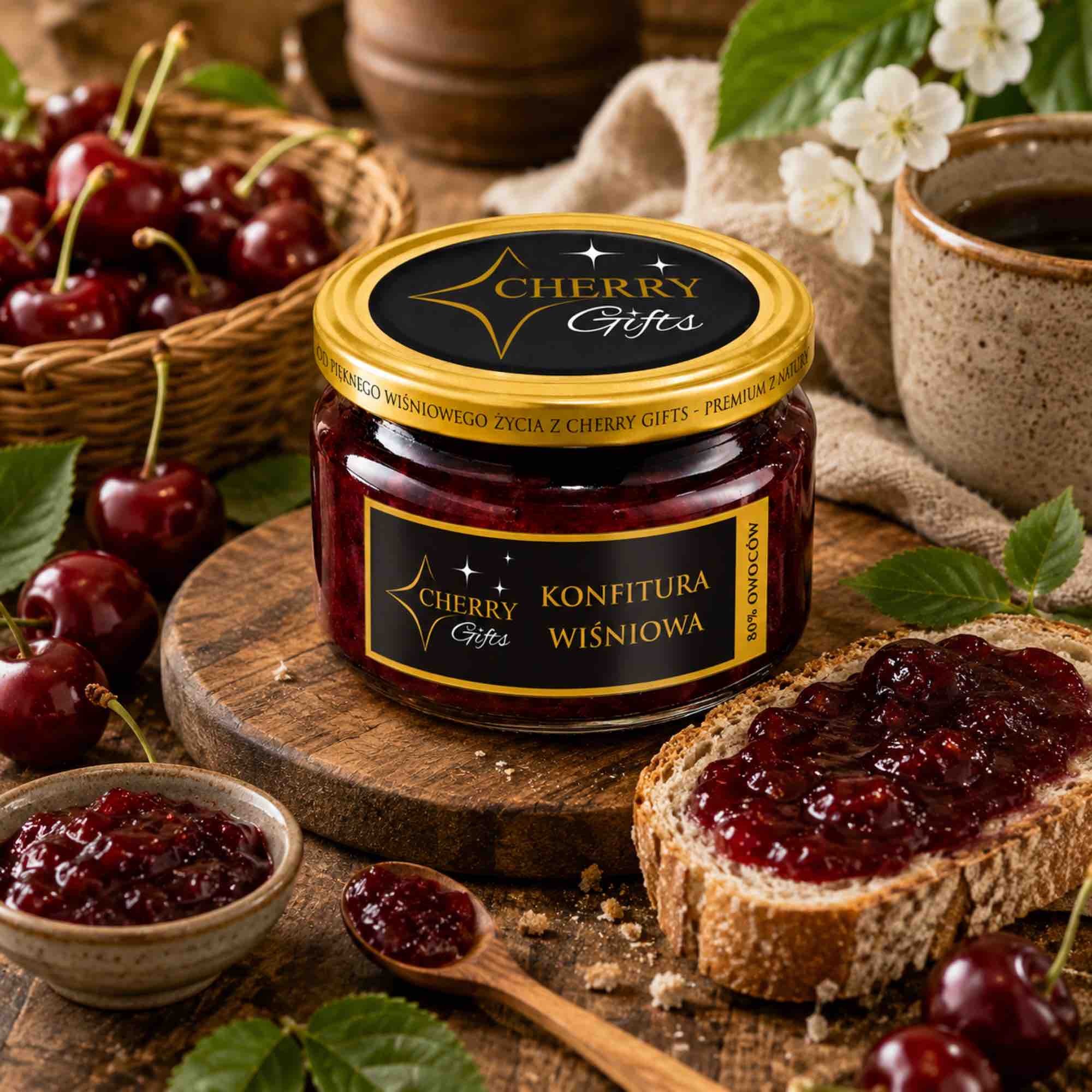 Konfitura wiśniowa | 235 g | Cherry Gifts