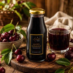 Sok wiśniowy tłoczony na zimno NFC | 200 ml | Cherry Gifts