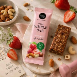 Energy Simple Bar Truskawka | 35 g | Foods by Ann