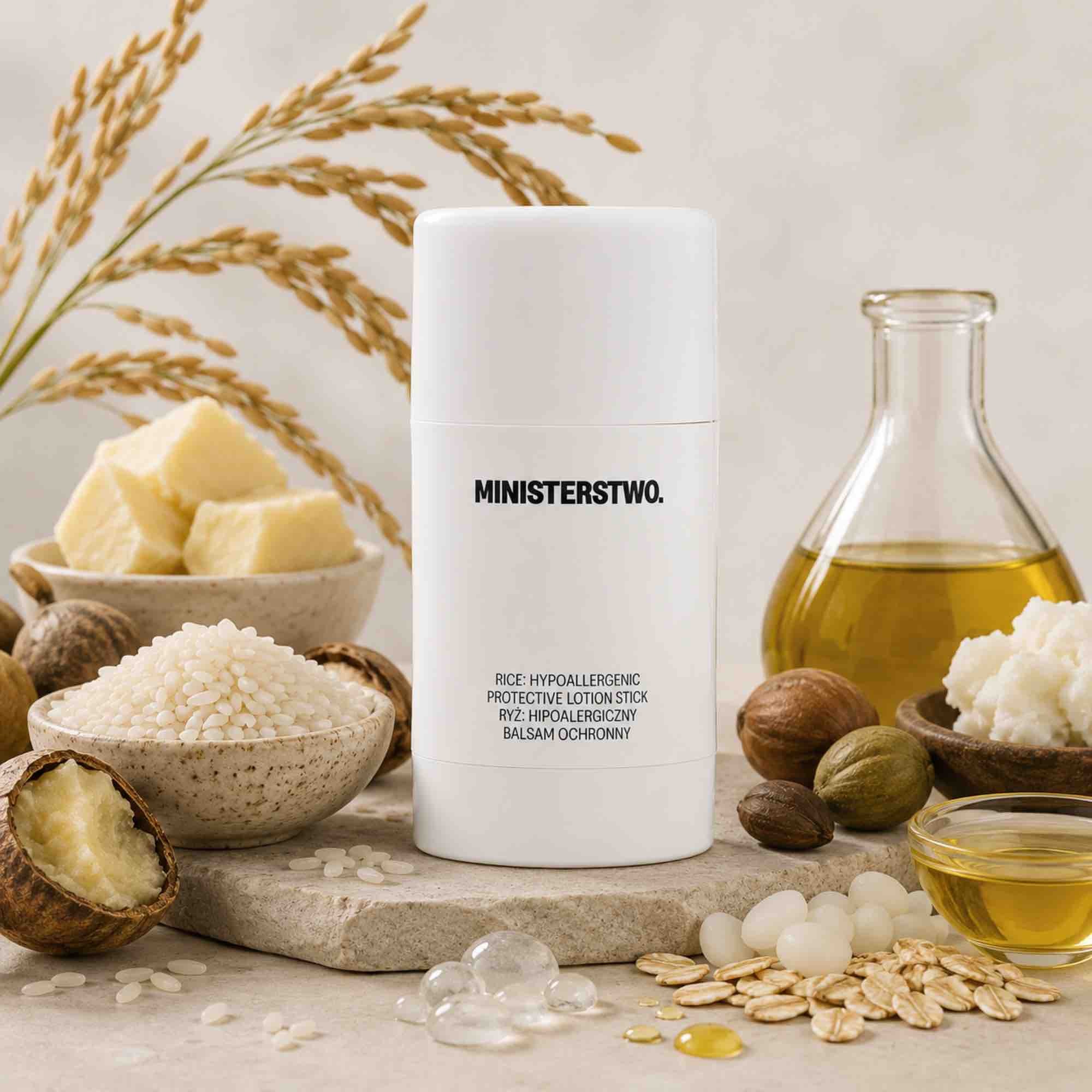 Ryż – balsam w sztyfcie | 75 g | Ministerstwo Dobrego Mydła