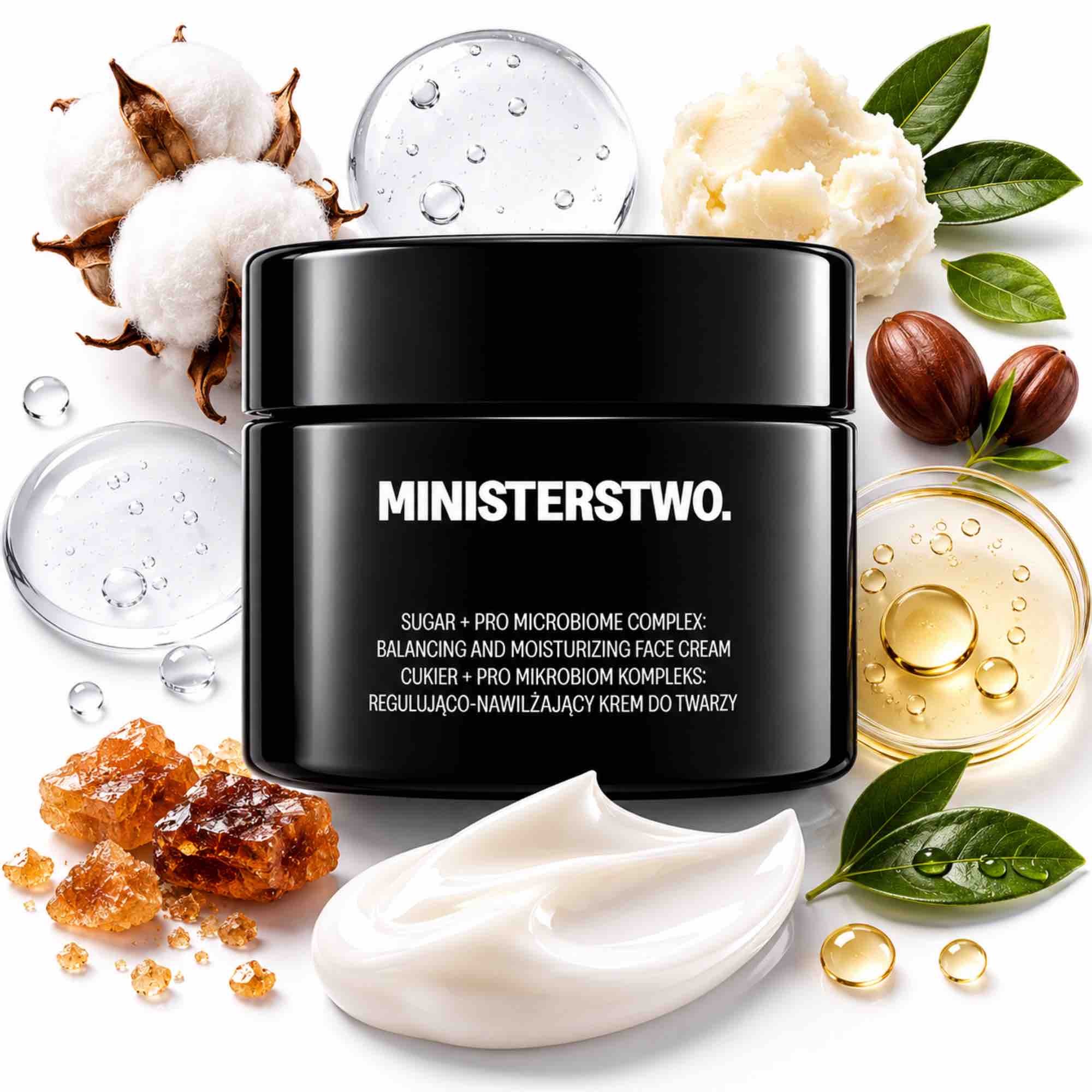Cukier+ Pro Mikrobiom Kompleks – krem do twarzy | 50 ml | Ministerstwo Dobrego Mydła