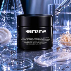 Cukier + kwas bursztynowy – maska-krem na noc | 50 ml | Ministerstwo Dobrego Mydła
