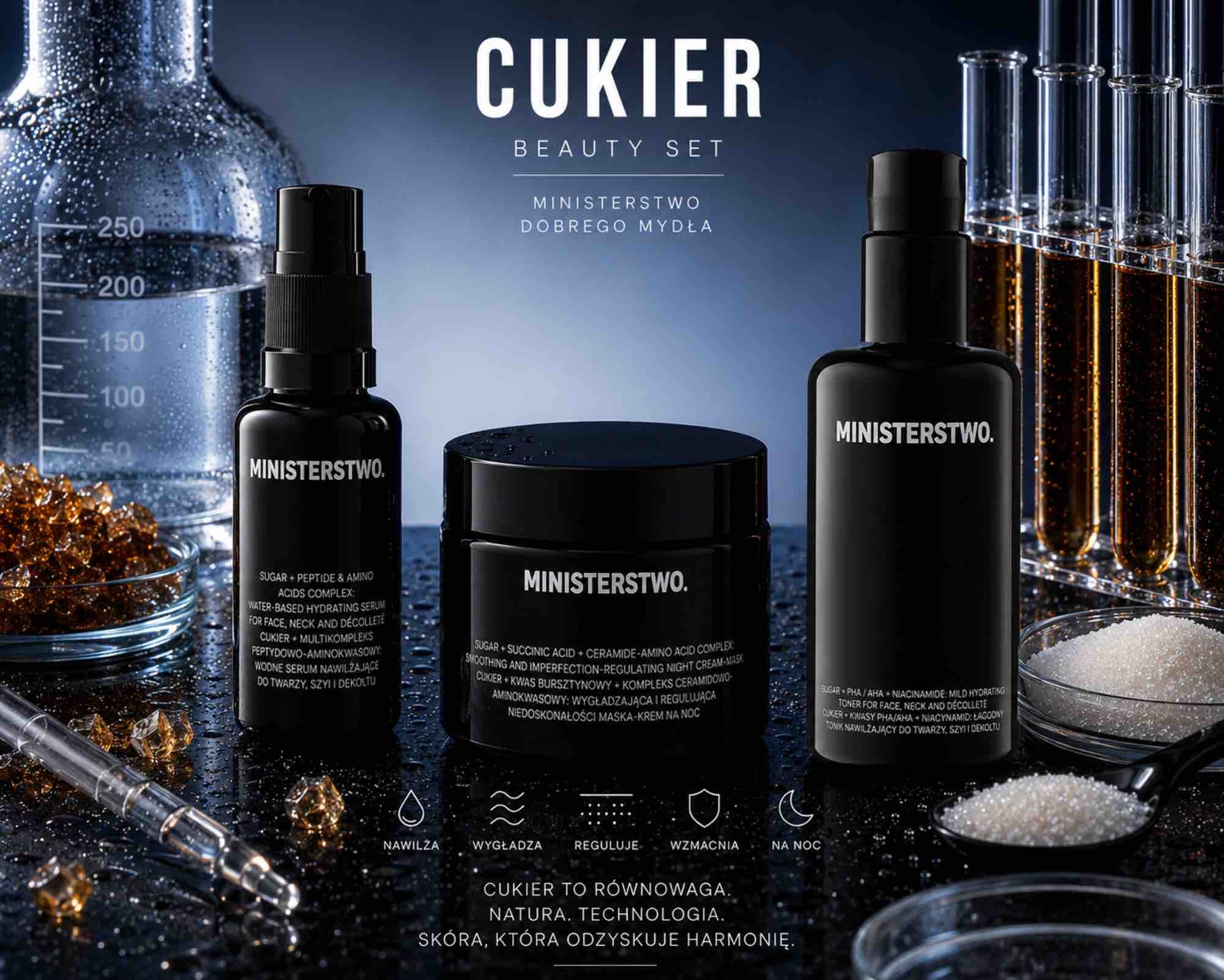Cukier Beauty Set – zestaw pielęgnacyjny | Ministerstwo Dobrego Mydła