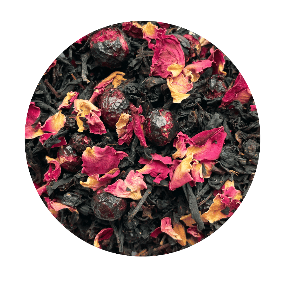 Black Tea Black Currant – czarna herbata porzeczkowo-śliwkowa | Brown House & Tea