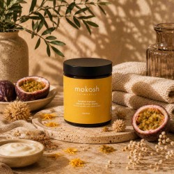 Subtelnie brązujący balsam do ciała i twarzy Marakuja | 180 ml | Mokosh