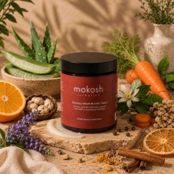 Brązujący balsam do ciała i twarzy Pomarańcza z cynamonem | 180 ml | Mokosh