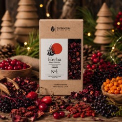 Herbata ZAWATERNIOK | owocowa z goji i hibiskusem | 100 g | Tatrzańska Spiżarnia