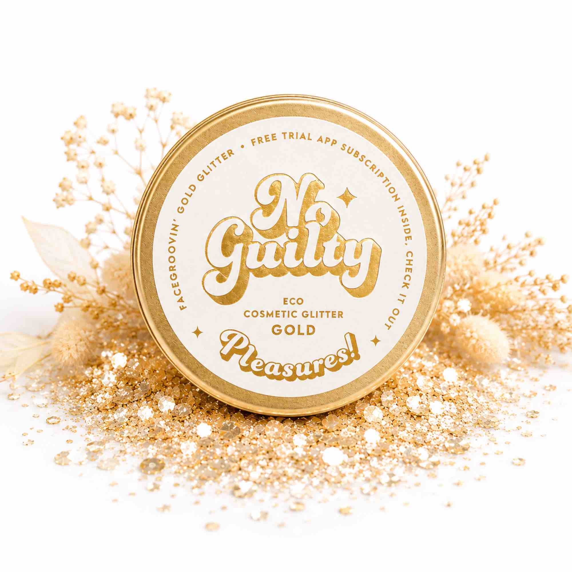 Brokat Facegroovin’ Gold Glitter | 10g | Ministerstwo Dobrego Mydła