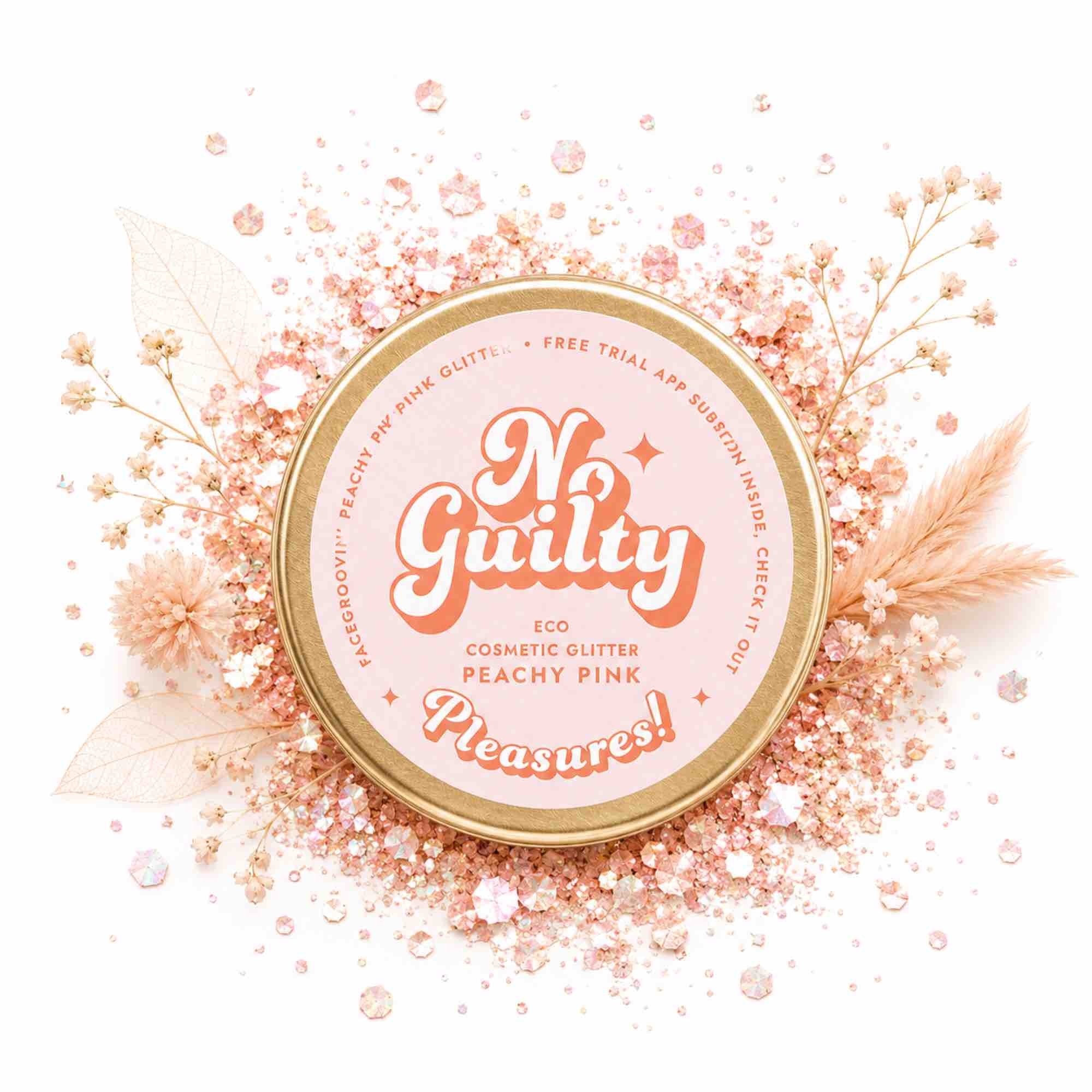 Brokat Facegroovin’ Peachy Pink Glitter | 10g | Ministerstwo Dobrego Mydła ✨