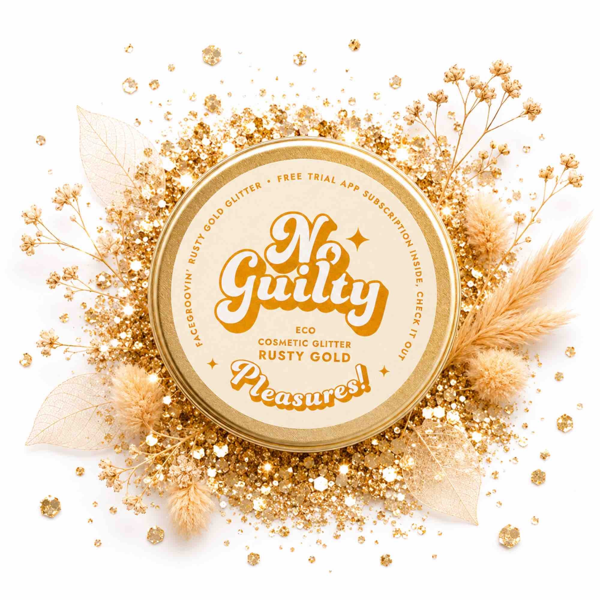 Brokat Facegroovin’ Rusty Gold Glitter | 10 g | Ministerstwo Dobrego Mydła