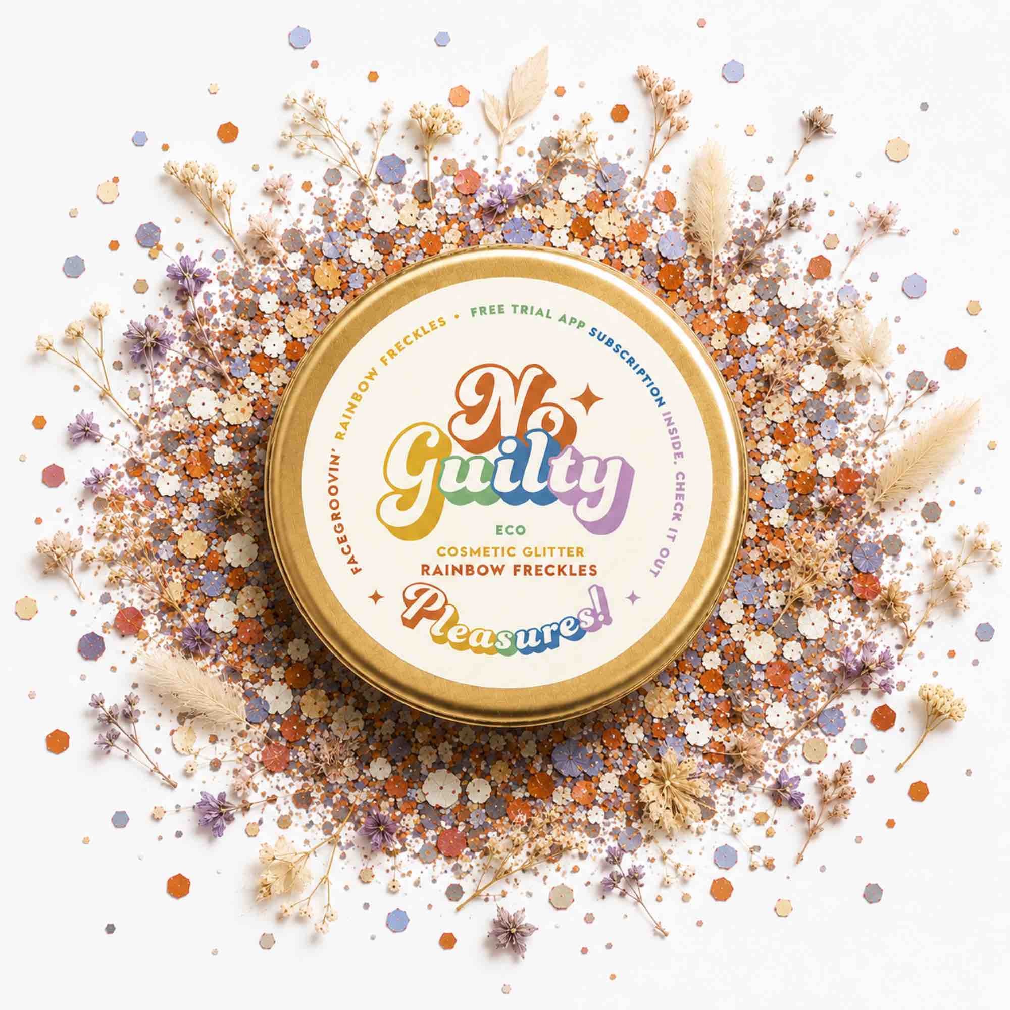 Brokat Facegroovin’ Rainbow Freckles Glitter | 10 g | Ministerstwo Dobrego Mydła