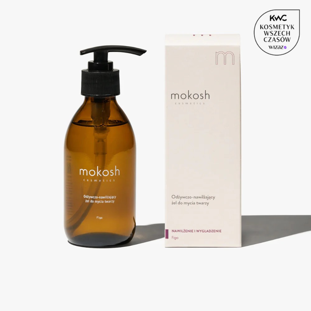 Odżywczo-nawilżający żel do mycia twarzy Figa 200 ml | Mokosh