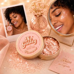 Brokat Facegroovin’ Peachy Pink Glitter | 10g | Ministerstwo Dobrego Mydła