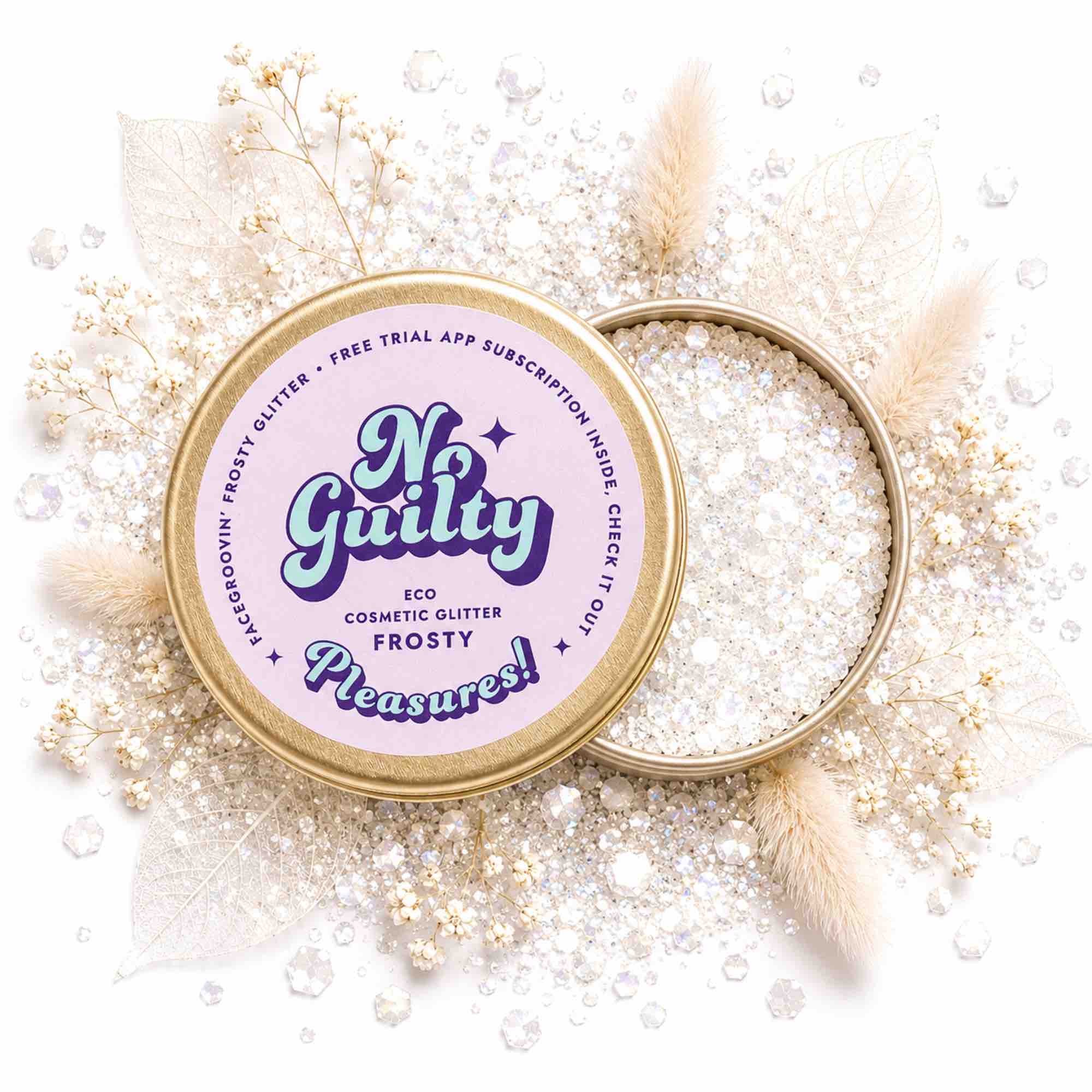 Brokat Facegroovin’ Frosty Glitter – biodegradowalny do makijażu | Ministerstwo Dobrego Mydła