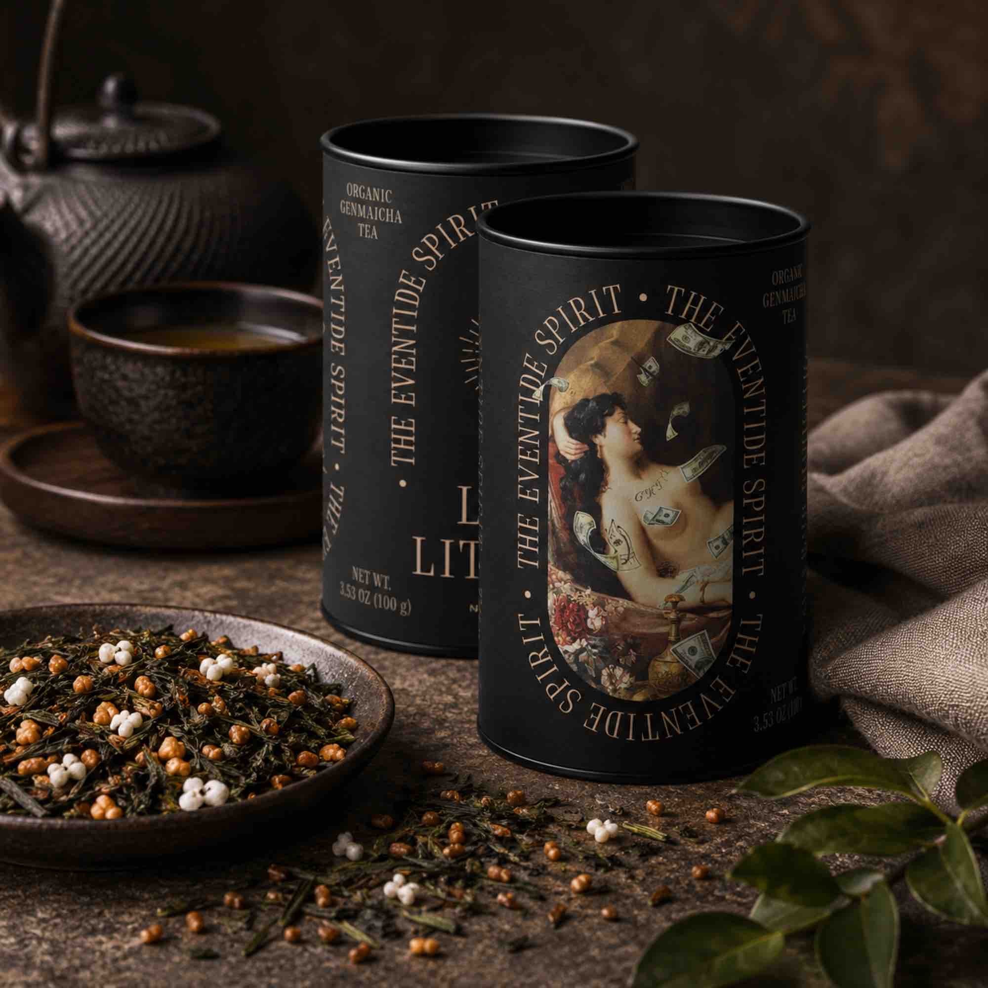 The Eventide Spirit – zielona herbata Genmaicha | 60 g | Leaf Liturgy