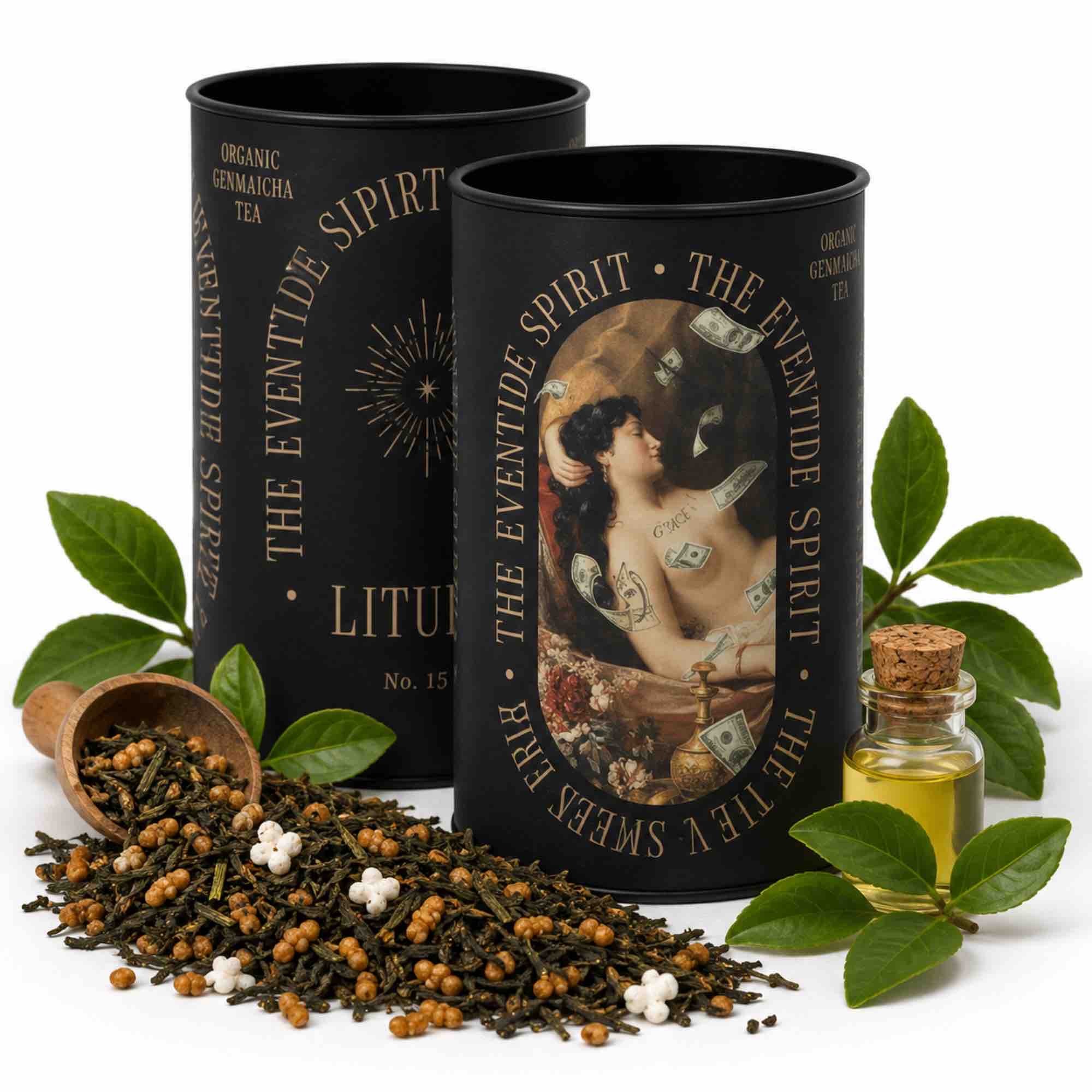 The Eventide Spirit – zielona herbata Genmaicha | 60 g | Leaf Liturgy