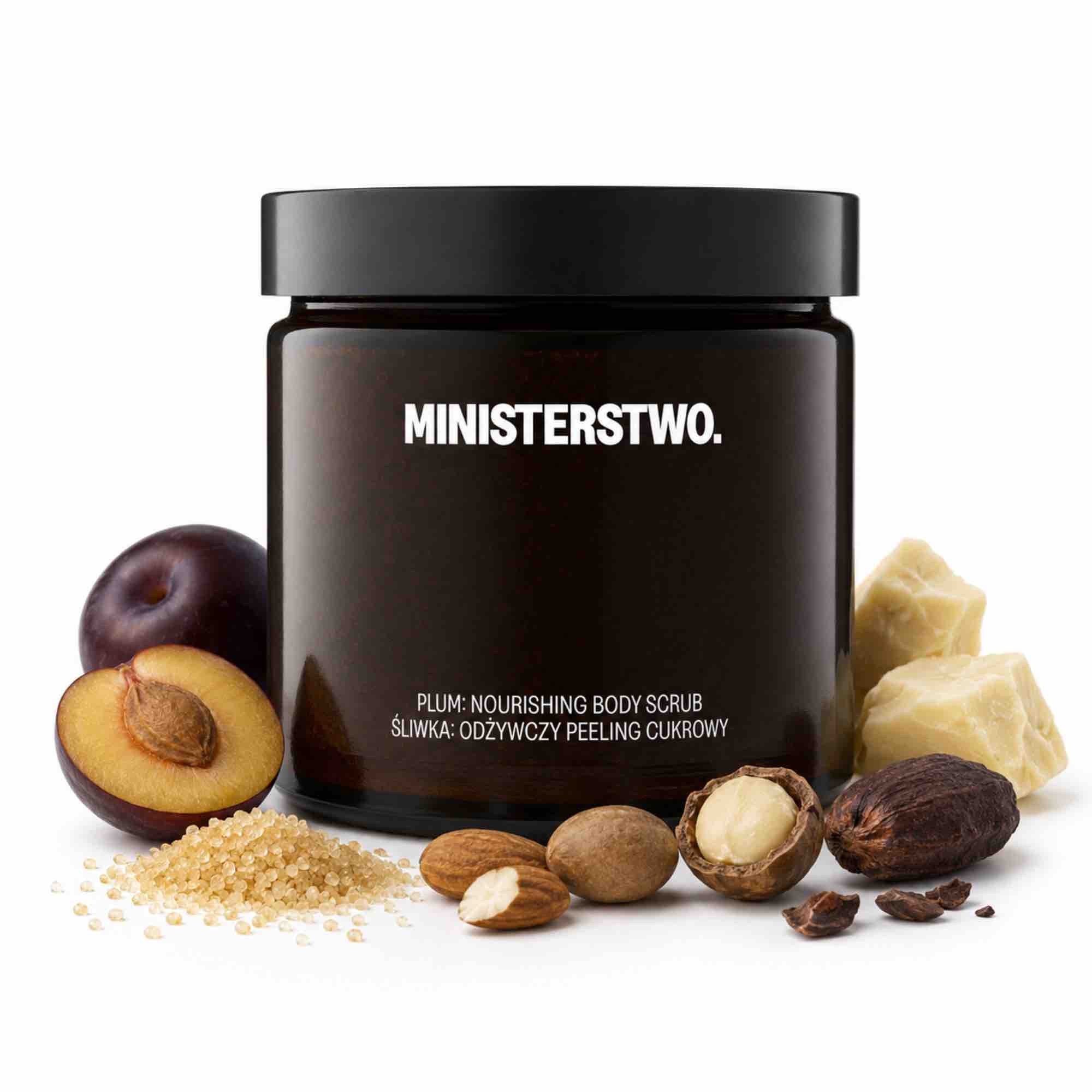 Śliwka – peeling do ciała | 300 g | Ministerstwo Dobrego Mydła