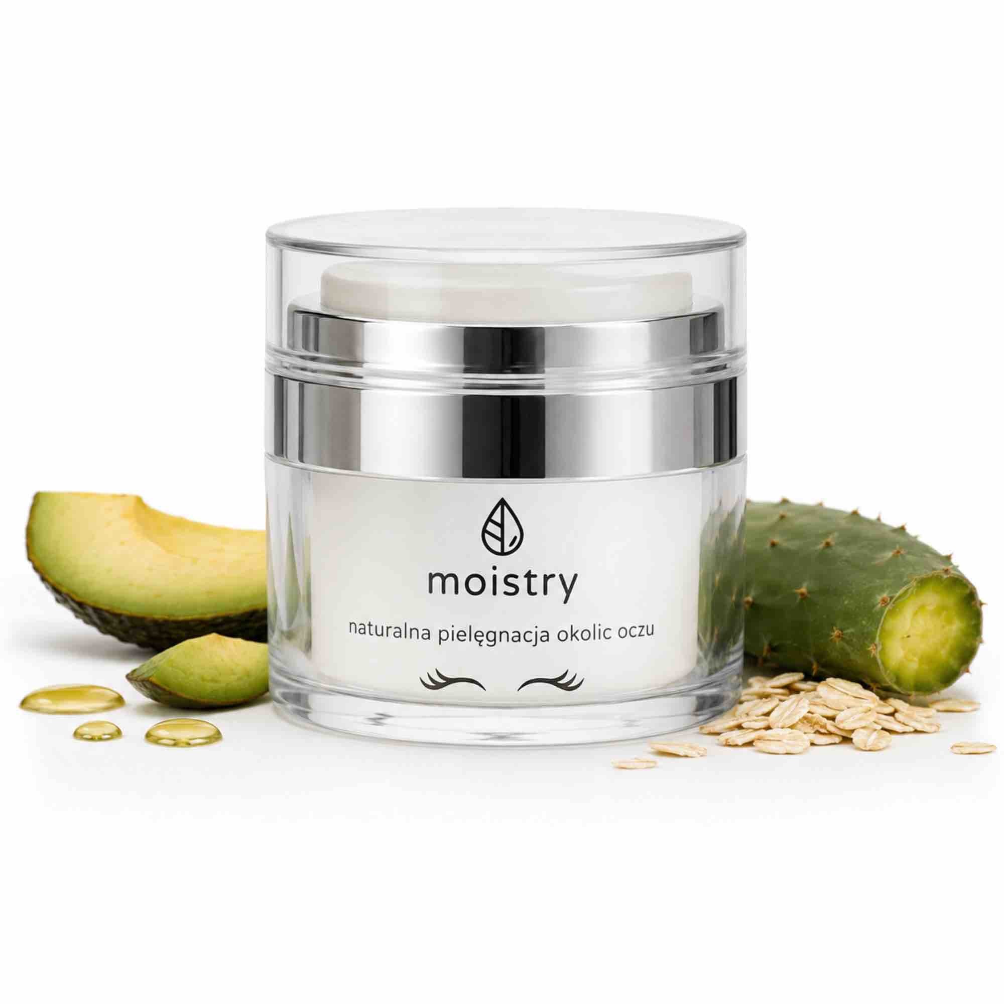 Naturalna pielęgnacja okolic oczu | 15 ml | Moistry