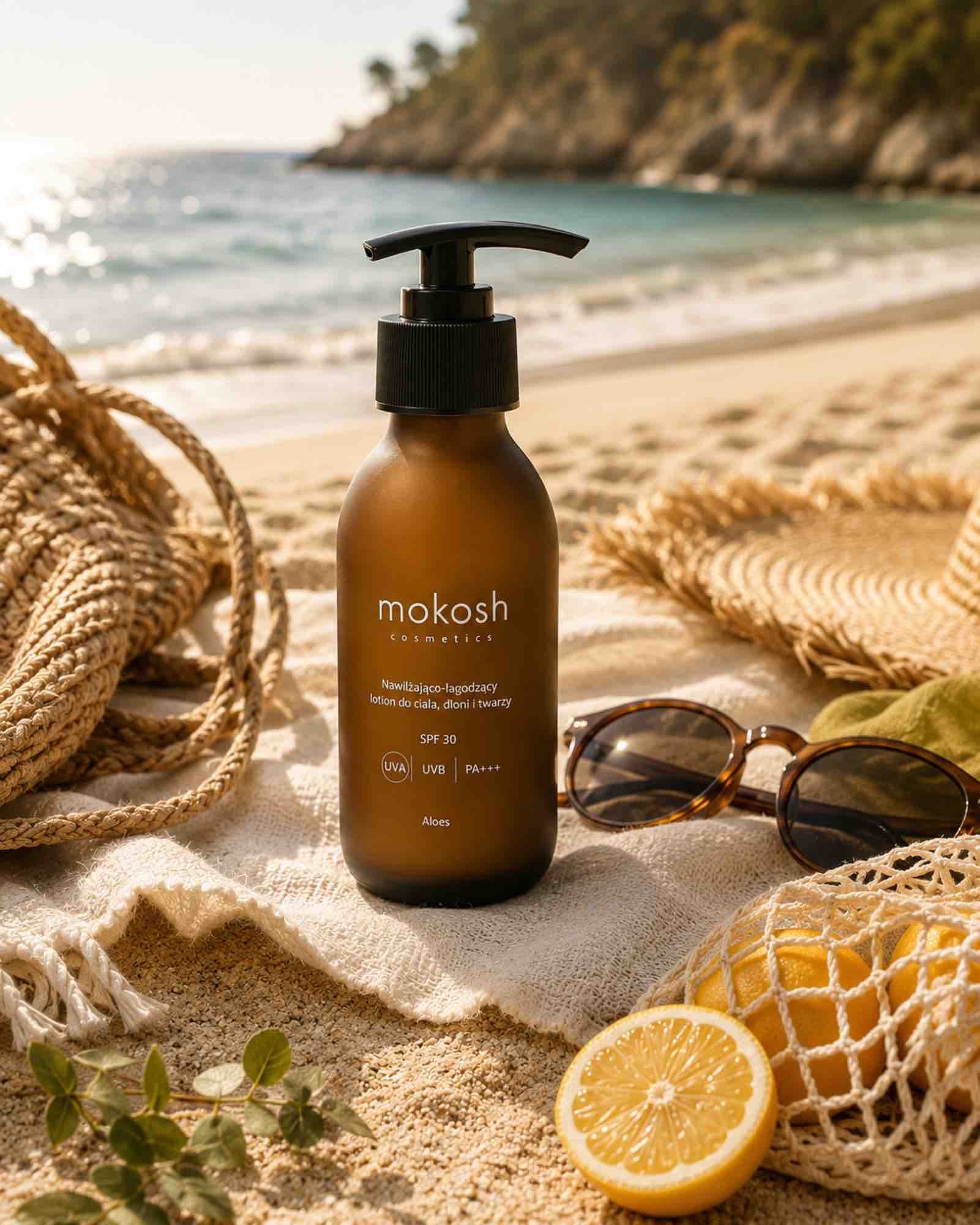 Nawilżająco-łagodzący lotion SPF 30 | 90 ml | Mokosh