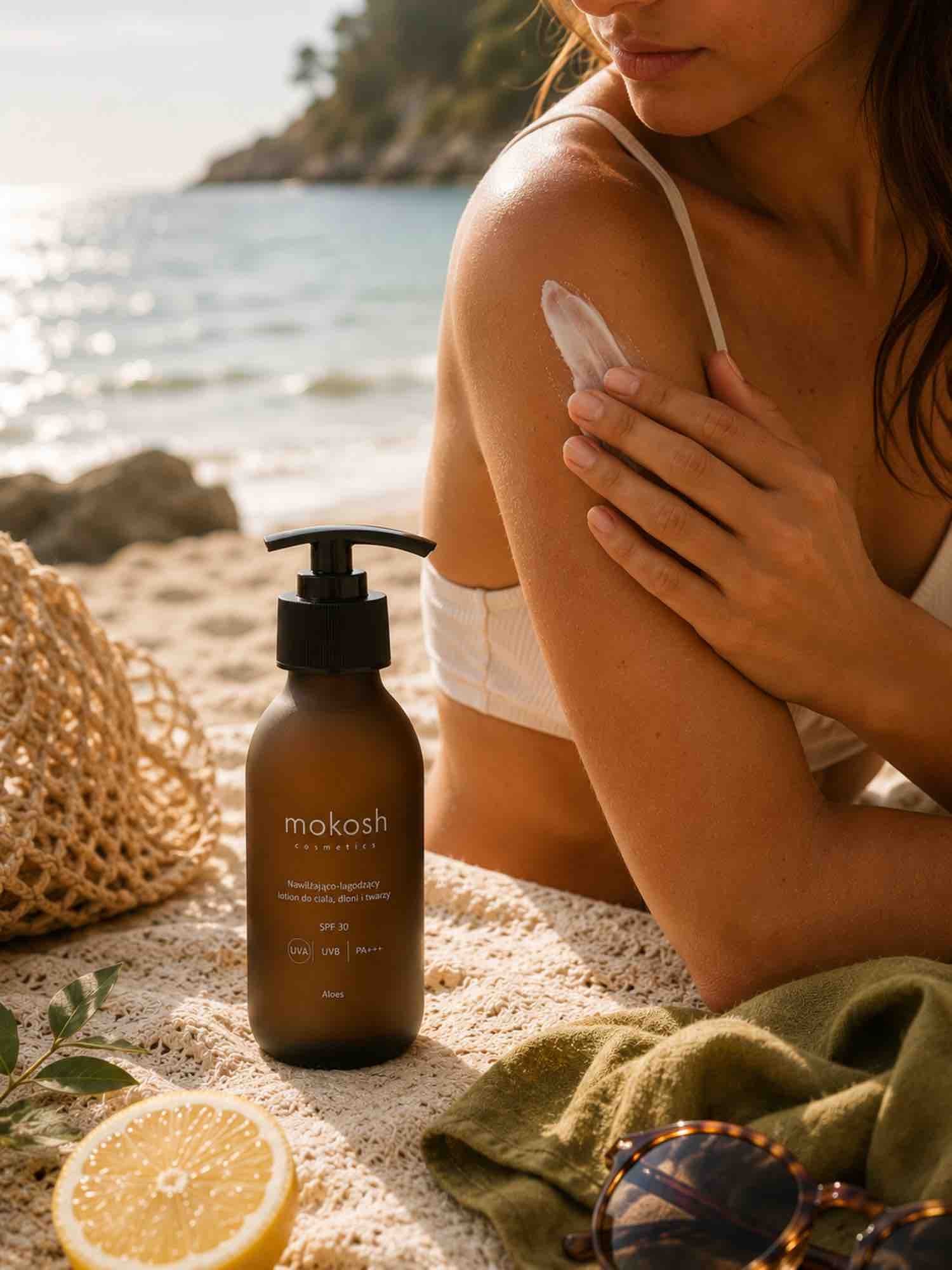 Nawilżająco-łagodzący lotion SPF 30 | 90 ml | Mokosh