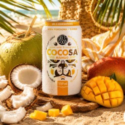 Cocosa — woda kokosowa z sokiem z mango NFC | 330 ml | Diet-Food