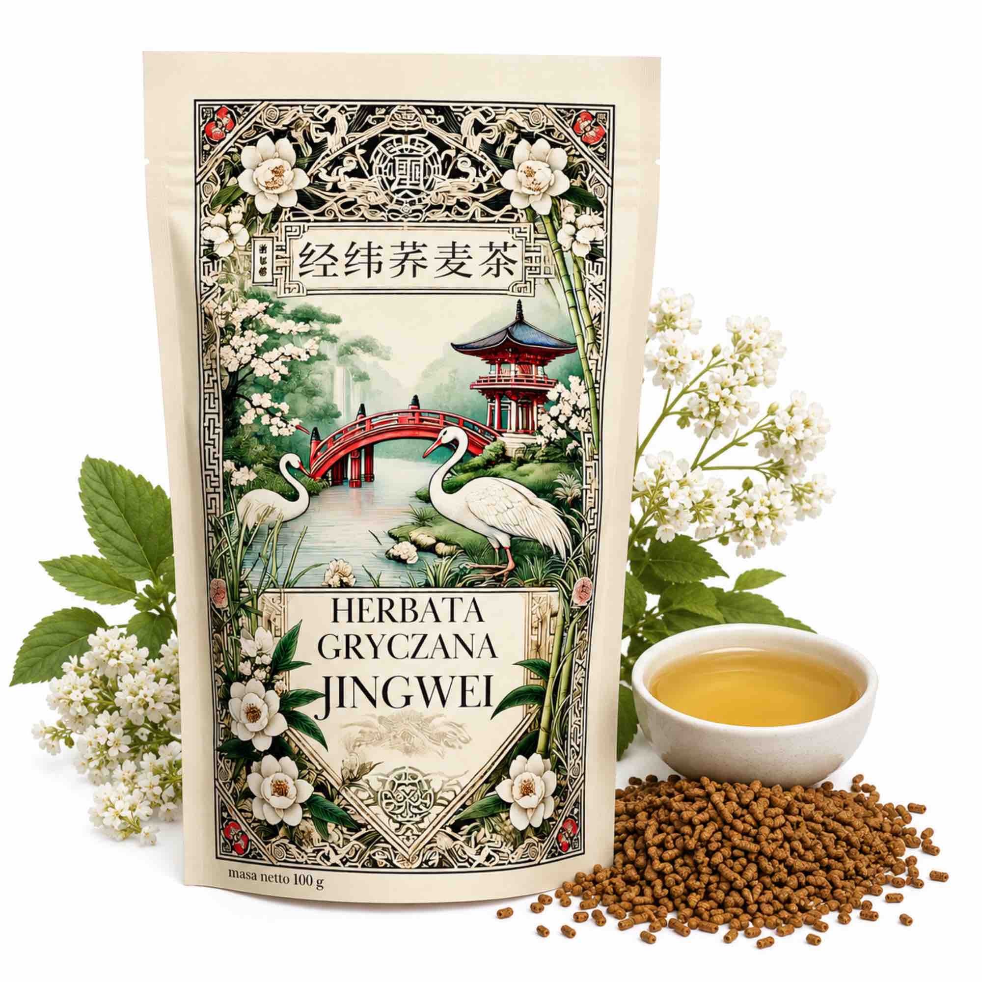 Jingwei — herbata gryczana | 100 g | Soba Cha