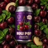 Wiśnia Mięta — gazowany napój z octem jabłkowym i inuliną | 330 ml | Holi Pop